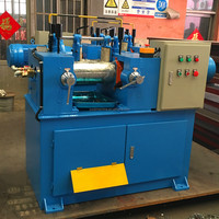 Ligne de production automatisée de mélangeurs à deux rouleaux en caoutchouc de silicone avec convoyeur continu à bande supérieure