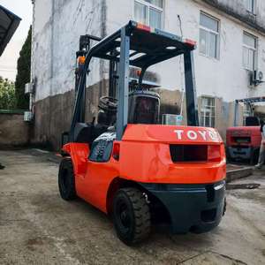 Second Hand Used Toyota <b>Forklift</b> 2.5 Ton FD25 Engine Low Price Less Working Hours Machinery for Report Video Inspection - Product Image 4