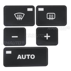 Pegatina de Reparación para Botón de Aire Acondicionado de Consola Central de Coche A3 8P para Audi A3 8P, Adhesivos de Reparación para Interruptor de Climatización, Decalques para Corregir la Apariencia Desagradable - Product Image 5