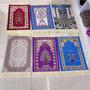 Wholesale Portable Polyester Muslim <strong>Prayer</strong> Mat White Blossom Muslim <strong>Prayer</strong> Rug Islamic <strong>Prayer</strong> Rug <strong>Matt</strong> - Product Image 1