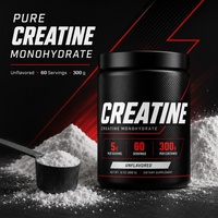 Capsules de créatine monohydrate micronisée, électrolytes et protéines pour la nutrition sportive des adultes, marque privée, 60 unités, certifiées Halal