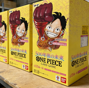 Tarjeta Original 100% OP06 Versión Japonesa 500 Años Después Futuro 7º Paquete Suplementario OPCG Caja Gráfica de Cuero Genuino de Luffy - Product Image 4