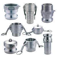 Raccords Camlock en aluminium pour tuyaux, embouts de raccordement Camlock avec Camlocks mâles et Camlocks femelles à filetage BSP NPT pour tuyaux et conduites