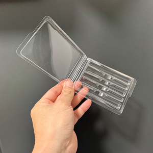Empaque de Blíster Tipo Concha para Conos Pre-enrollados de PET Reciclable de 84 mm, Paquete de 5 Unidades con Cierre a Presión - Product Image 3