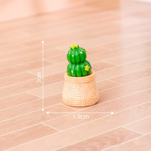 Décoration intérieure Résine Artisanat Creative Artificielle <span class=keywords><strong>Cactus</strong></span> Résine Miniatures Mini Résine Artisanat <span class=keywords><strong>Cactus</strong></span> Jardin Ornements - Product Image 6