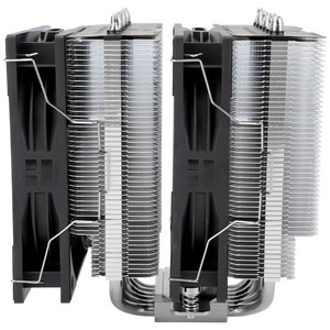 ฮีทซิงค์ระบายความร้อนด้วยอากาศซีพียู6ท่อความร้อนสูง155มมหอคอยคู่พัดลม PA120สีดำ V3ความเร็ว2000 ± 10% สีดำ - Product Image 3