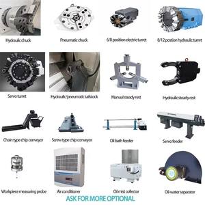 Le fabricant propose des tours CNC horizontaux automatiques à bas prix, des stabilisateurs de tours de bureau couramment utilisés, des tours à métaux CK6150. - Product Image 6