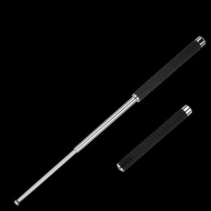 Outils <span class=keywords><strong>de</strong></span> légitime défense : bâtons télescopiques, bâtons télescopiques à <span class=keywords><strong>trois</strong></span> sections résistants aux coupures. - Product Image 2