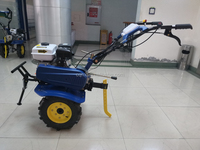 Motoculteur rotatif miniature MeiQi 168 avec boîte à outils, prix abordable, machine agricole d'occasion + cultivateurs