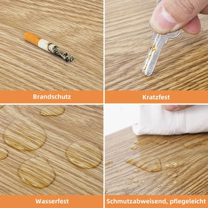 <span class=keywords><strong>Plaque</strong></span> de base en vinyle de luxe imperméable PVC auto-adhésif revêtement de <span class=keywords><strong>sol</strong></span> en vinyle LVT carreaux d'autocollants muraux pour la maison, hôtel, école, appartement - Product Image 6