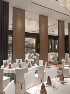 Bức tường phân vùng di động giữa các Hộp văn phòng trong phòng tiệc của khách sạn có thể được thu vào và gấp lại - Product Image 5