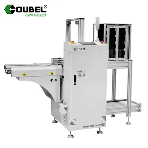 Mesin pemuat SMT universal majalah PCB rel tunggal otomatis untuk pabrik perakitan PCB
