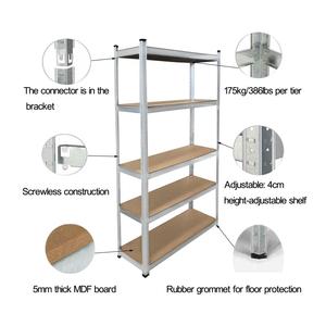 Étagères de système de rayonnage d'entrepôt automatique de couleur blanche pour les magasins <span class=keywords><strong>etagere</strong></span> de produit du marché mexicain - Product Image 3