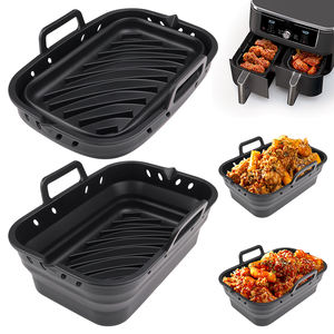 Revestimiento <span class=keywords><strong>de</strong></span> silicona para refrigerador, bandeja <span class=keywords><strong>de</strong></span> silicona para hornear <span class=keywords><strong>hamburguesas</strong></span>, revestimiento <span class=keywords><strong>de</strong></span> silicona para <span class=keywords><strong>freidora</strong></span> <span class=keywords><strong>de</strong></span> <span class=keywords><strong>aire</strong></span> rectangular plegable para cualquier <span class=keywords><strong>freidora</strong></span> <span class=keywords><strong>de</strong></span> <span class=keywords><strong>aire</strong></span> - Product Image 1