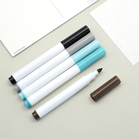 Stylos à aquarelle lavables 24 couleurs, non toxiques, écologiques, encre fluide, marqueurs artistiques pour enfants, étudiants, fournitures de dessin