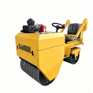 <span class=keywords><strong>Rouleau</strong></span> compresseur routier à double tambour de grande puissance, idéal pour la <span class=keywords><strong>pose</strong></span> d'asphalte, type voiture, utilisé pour l'<span class=keywords><strong>entretien</strong></span> <span class=keywords><strong>et</strong></span> le compactage routier - Product Image 4