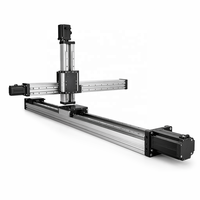 Robot CNC à portique 3 axes robuste à double rail en acier à roulements de 120 mm, moteur pas à pas Nema 34, précision de 0,05 mm, vis à billes C7