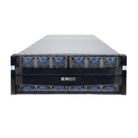 AS5600G5 4U Penyimpanan Flash Hibrida Kelas Menengah Multi-kontroler Skala-untuk-ke-atas SAN Terpadu NAS Stok SAS Komputasi Awan