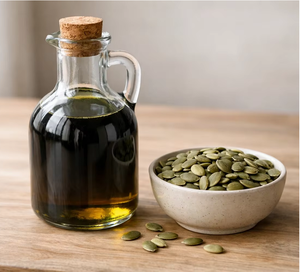 Aceite de Semillas de Calabaza Premium – Natural, Sin Refinar y Libre de Químicos |   Aceite Verde Oscuro para el Cuidado Facial, Capilar y Más |   Exportación - Product Image 1