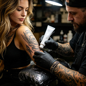 Nuevo Lanzamiento 2026, Bálsamo para Tatuajes Premium de 10g, Cuidado Natural y Suave para Cejas y Labios, para Estudios y Salones de Tatuajes - Product Image 3