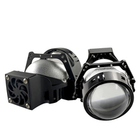 2023 nouveau P11 LED double faisceau projecteur phare Super lumineux 55W feux de croisement 65W ventilateur de feux de route refroidissement installation avec perte sans éblouissement