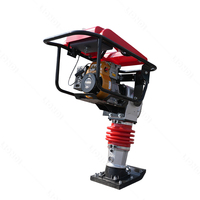 Compacteur vibrant thermique le plus vendu pour la compactation du sol, idéal pour l'entretien routier et les travaux d'infrastructure