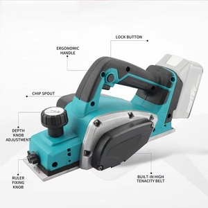 Raboteuse Électrique Sans Fil 18V Sans Balais Robuste pour la Menuiserie Industrielle et les Chantiers de Construction - Product Image 1
