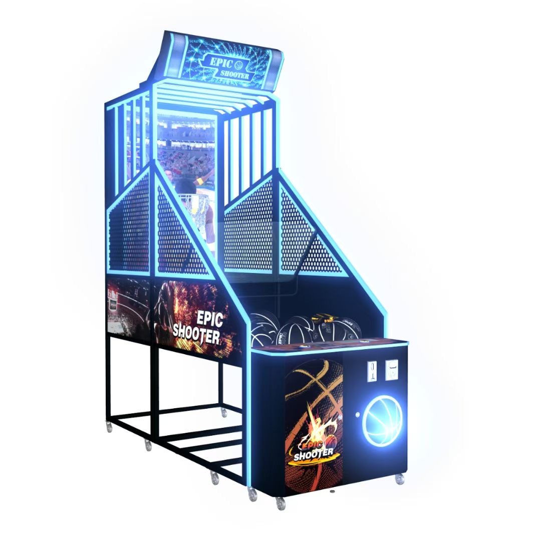 Coin Operated Street Basketball Arcade Game Machine Basketball Shooting Machine Basketball Training Machine