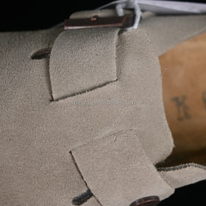 Mules plates d'extérieur en <span class=keywords><strong>vente</strong></span> chaude 2026, sabots Birkenstocks, sandales Boston, cuir véritable, daim, hommes et femmes, lit de pied en liège Hana, sabot solide - Product Image 3