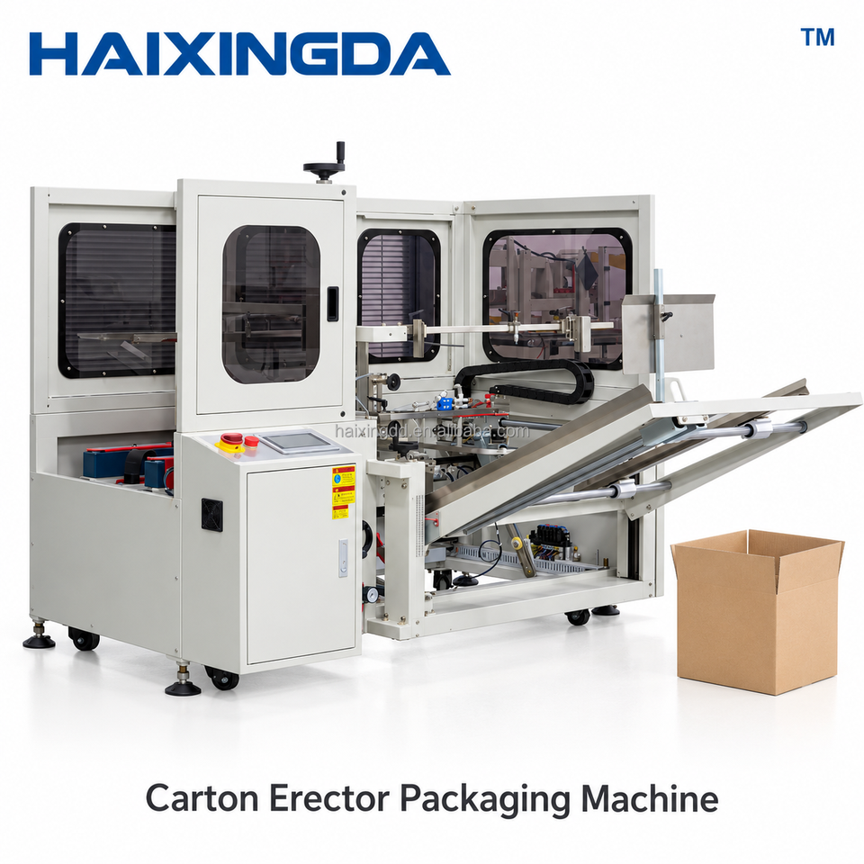 Automatic Carton Opening Machine Corrugated Case Erector for Food ...