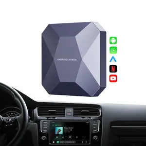 Wireless CarPlay AI Box USA Canada 4G LTE Android 11 Car Smart Adapter Dongle Mini 8 Core 4GB+64GB Sim Card