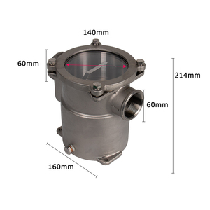 Thuyền thép không gỉ 316L lượng nước biển lọc lọc Lọc biển phần cứng - Product Image 3