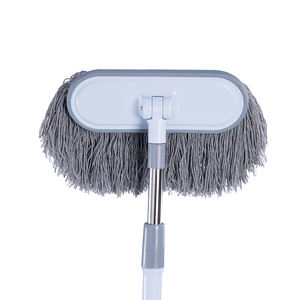 Fregona <span class=keywords><strong>de</strong></span> lavado <span class=keywords><strong>de</strong></span> <span class=keywords><strong>coches</strong></span> retráctil con cabeza <span class=keywords><strong>de</strong></span> algodón suave individual, limpieza Manual sin esfuerzo, accesorio <span class=keywords><strong>de</strong></span> acero inoxidable, absorción rápida duradera - Product Image 5
