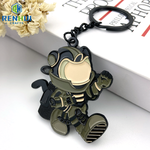 Atacado Promoção Alta Qualidade Zinc Alloy Design Logo Custom Pendant Keyring Sublimação llaveros de metal - Product Image 5