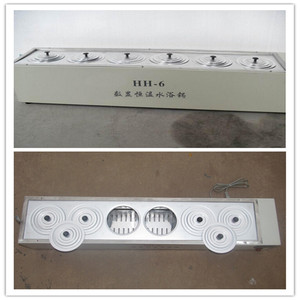 เครื่องควบคุมอุณหภูมิน้ำแบบแถวเดียว 6 รู รุ่น HH-S6 ยี่ห้อ Wanfeng Instruments พร้อมถังสแตนเลสสำหรับใช้ในห้องปฏิบัติการ - Product Image 5