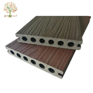 Giá thấp thân thiện với môi <span class=keywords><strong>WPC</strong></span> gỗ composite <span class=keywords><strong>decking</strong></span> không thấm nước chống TrượT HiệN ĐạI ngoài trời Tùy Chỉnh co-đùn sàn sàn - Product Image 5