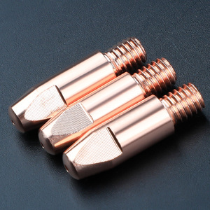 24KD Toorts <span class=keywords><strong>Tip</strong></span> Gasbeschermd Koperen Contact <span class=keywords><strong>Tip</strong></span> MIG Draadgeleider Accessoire Professioneel Niveau voor Precisie Metaallassen Fabriek - Product Image 5