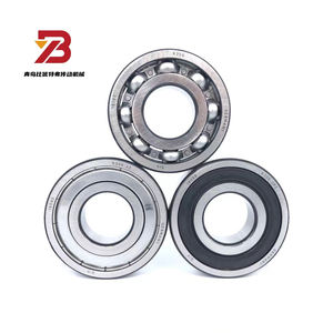 Roulement à une rangée 6206 <span class=keywords><strong>de</strong></span> marque originale <span class=keywords><strong>de</strong></span> <span class=keywords><strong>la</strong></span> Chine pour roulement <span class=keywords><strong>de</strong></span> moto roulement à billes à gorge profonde en acier chromé - Product Image 2