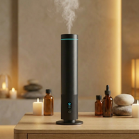 Diffuseurs d'arômes pour hôtel, silencieux, à commande par télécommande et boutons, couverture de 2000 pieds carrés, temps réglable, 3 modes d'intensité, écran numérique