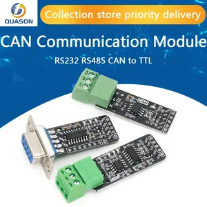 RS232 RS485 CAN to TTL communication module Serial port module CAN module