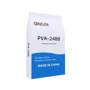 Bột PVA-2488 cho vữa xi măng để cải thiện và tăng cường PVA 2488 BP 2488 hạt Polyvinyl Alco