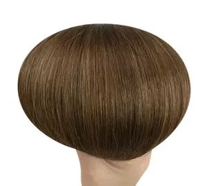 Extensioni di <span class=keywords><strong>Capelli</strong></span> Umani Veri Remy di Lusso, 100% <span class=keywords><strong>Capelli</strong></span> Russi, Trama Sottile Invisibile Genius Weft, Doppia Trama, <span class=keywords><strong>per</strong></span> Donna - Product Image 5
