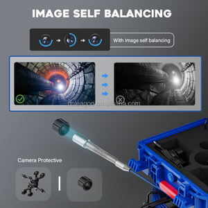 30M Meter Counter DVR Drenaje Tubería de alcantarillado Inspección Video Endoscopio Cámara Boroscopio Cámara con y 512HZ Autonivelante - Product Image 4