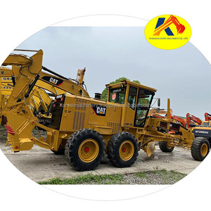 Caterpillar de segunda mano de alta calidad para Cat 140H 140G Motor Grader 90% Nuevo con máquina plana de tierra de estado original de bajo uso - Product Image 1