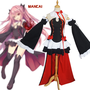 Costume de cosplay <span class=keywords><strong>anime</strong></span> Krul Tepes pour femme, robe <span class=keywords><strong>Seraph</strong></span> <span class=keywords><strong>of</strong></span> <span class=keywords><strong>the</strong></span> <span class=keywords><strong>End</strong></span> japonaise, robe d'Halloween, tenue de fête à thème, uniforme - Product Image 1