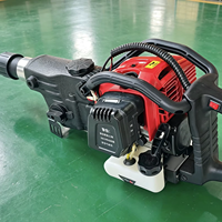 Marteau perforateur multifonction à essence haute puissance 52CC 2180W avec pique de concassage