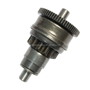 Conjunto de Piñón de Arranque para Scooter, Ciclomotor y ATV GY6 <span class=keywords><strong>49cc</strong></span> 50cc 139QMB con Embrague de <span class=keywords><strong>Motor</strong></span> de Arranque y Engranaje Bendix - Product Image 1