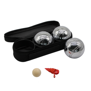 Boules <span class=keywords><strong>de</strong></span> pétanque Aobang HF3003 <span class=keywords><strong>de</strong></span> haute qualité, 3 pièces en acier, 73 mm, écologiques, pour toutes les saisons, jeu d'extérieur - Product Image 5