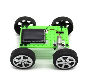 1 Juego Mini juguete alimentado por energía Solar DIY Kit de coche para los niños Gadget Hobby divertido de los niños juguetes para los niños las niñas kit de robot coche robot - Product Image 5