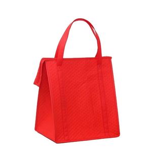 Bolsa Térmica Promocional Impermeable de Tela No Tejida con Logotipo, Bolsa de Almuerzo Aislada - Product Image 3